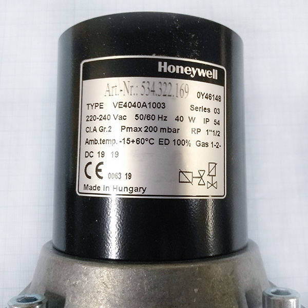Клапан газовый Honeywell VE4040A 1003